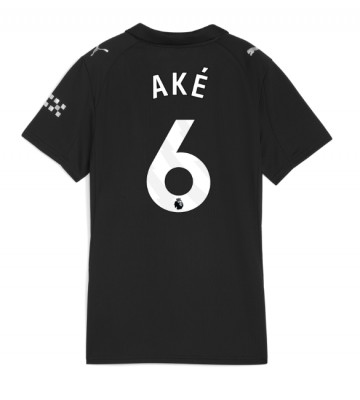 Manchester City Nathan Ake #6 Udebanetrøje Dame 2025-26 Kortærmet